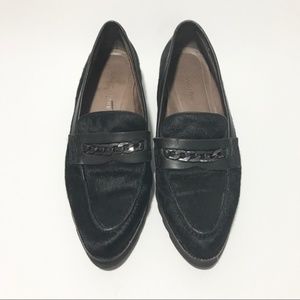Donald J Pliner Black Calf Loafers
